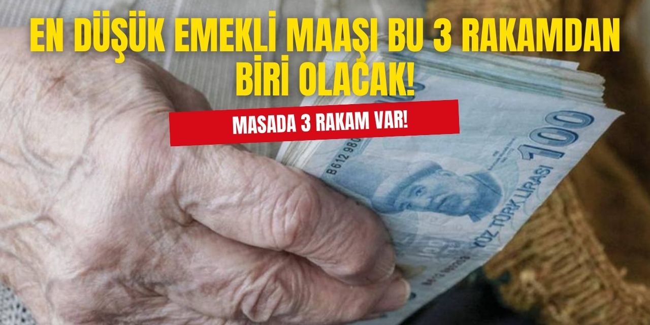 Emekli maaşını en düşükten alanları ilgilendiriyor! Temmuz maaş zammı için masada 3 rakam var