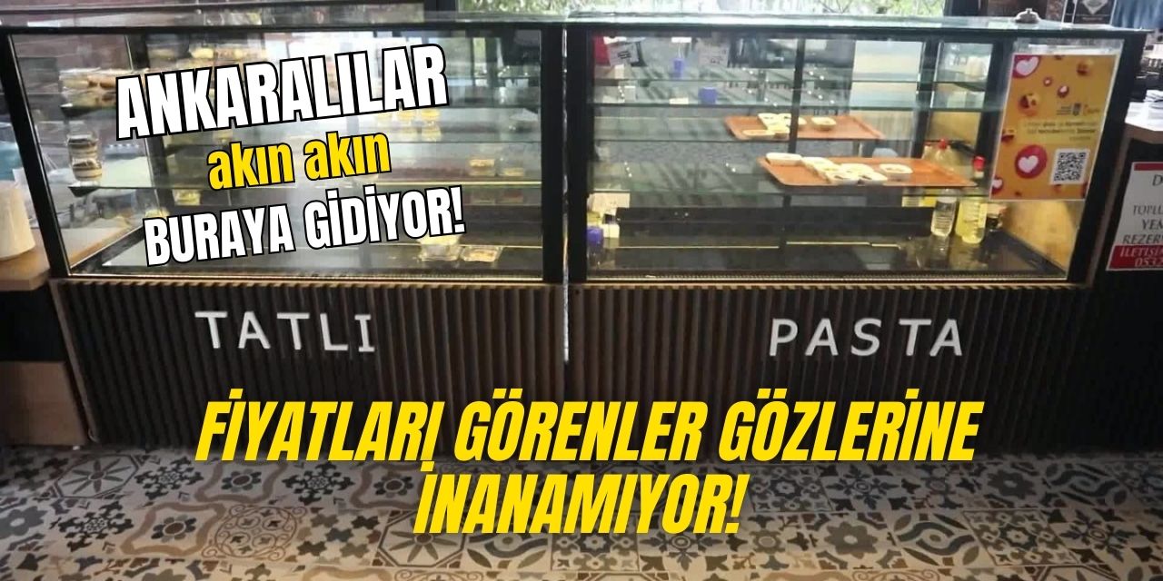 Çay sadece 2 TL, kahve 18 TL! Ankaralılar hafta sonu doluşup buraya akın ediyor