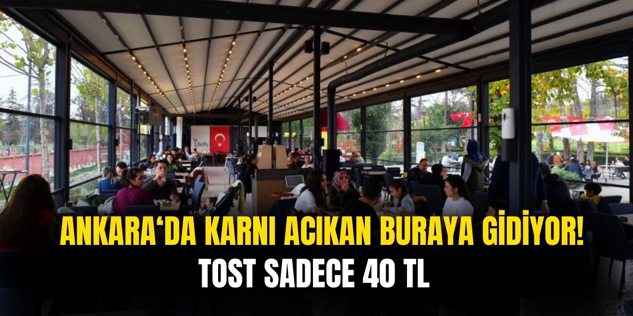 Ankaralılar ailelerini alıp yemek yemeye buraya gidiyor! Dürüm, ızgara, tost  ve çok daha fazlası ucuzun ucuzu