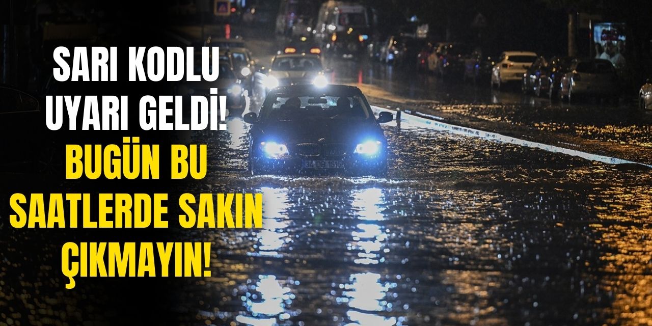 Ankara yine kitlenecek! Meteoroloji tüm ANKARALILARI uyardı gök gürültülü sağanak yağış geliyor