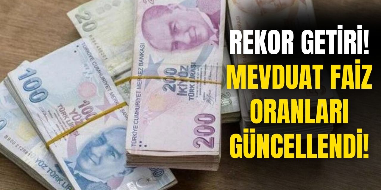 Bankada parası olan milyonların dikkatine! Mevduat faiz oranları güncellendi rekor getirisi olan bankalar açıklandı