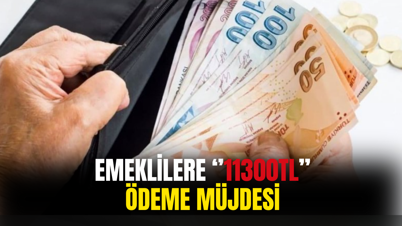 Emekliye ''11300 TL'' Ödeme Müjdesi Verildi!