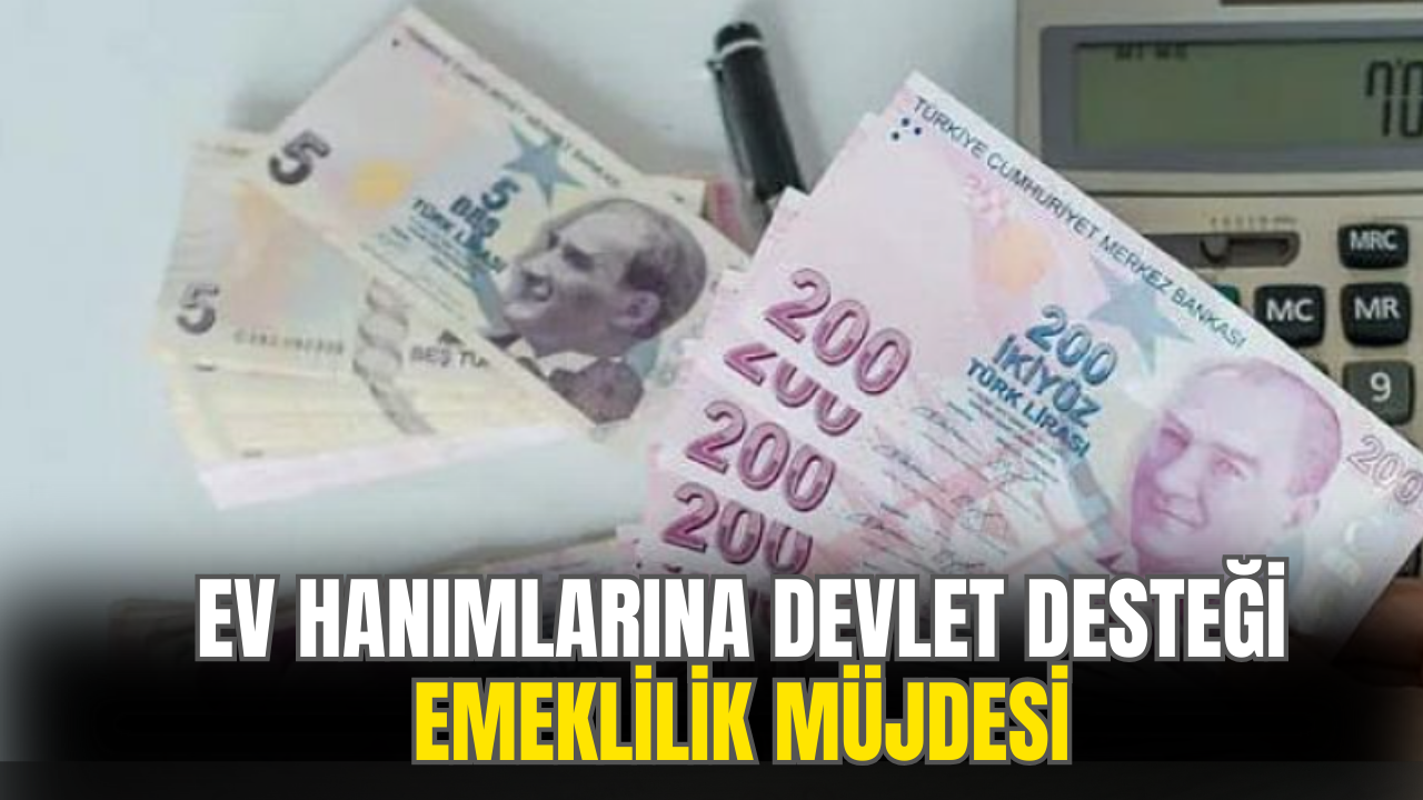 Ev Hanımlarına Emeklilik Müjdesi! Devlet Destekli