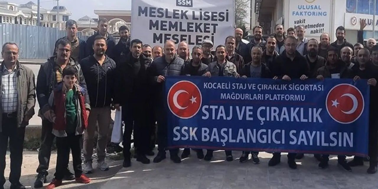 Staj ve çıraklık mağdurları bu kararla bir bir emekli olacak!