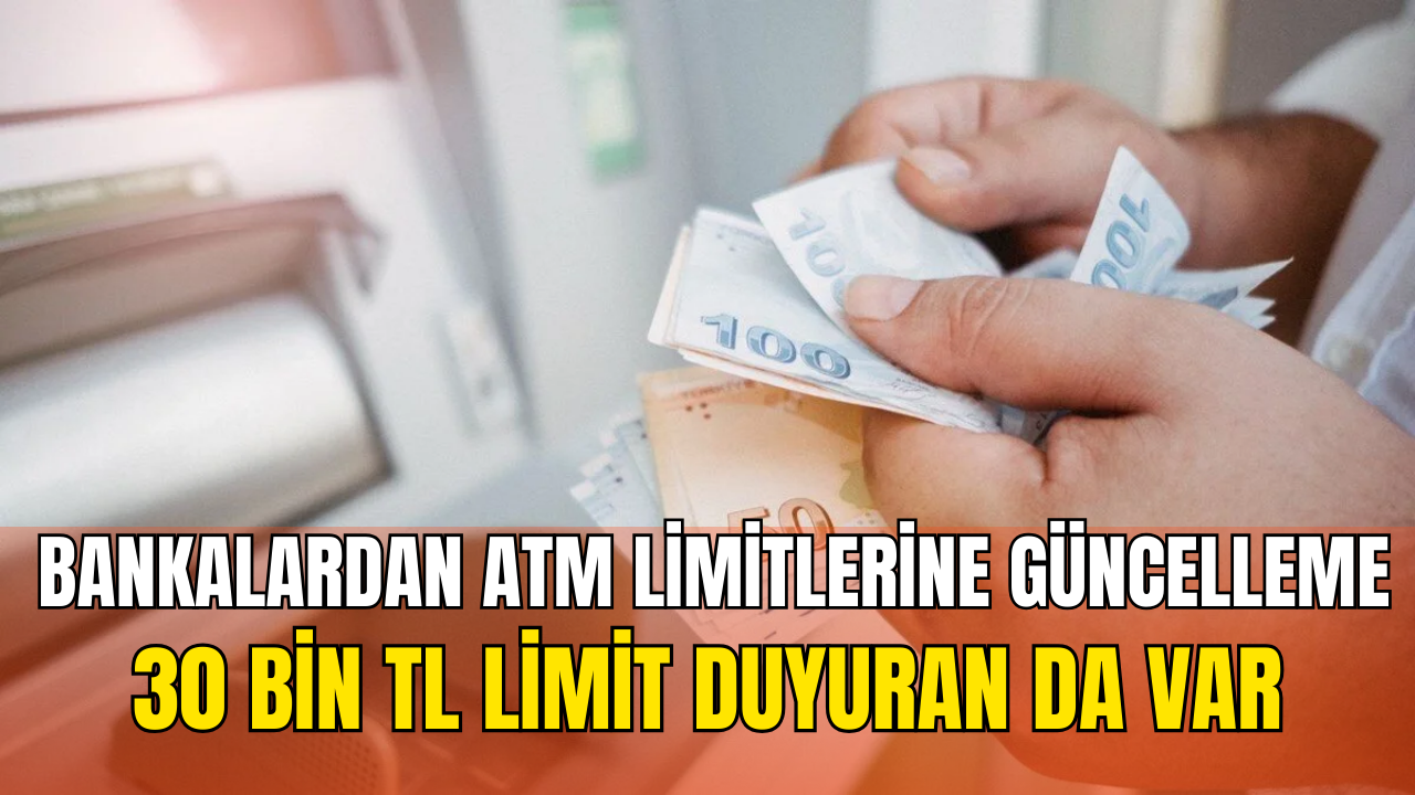 ATM 'den para çekme limiti yükseltildi