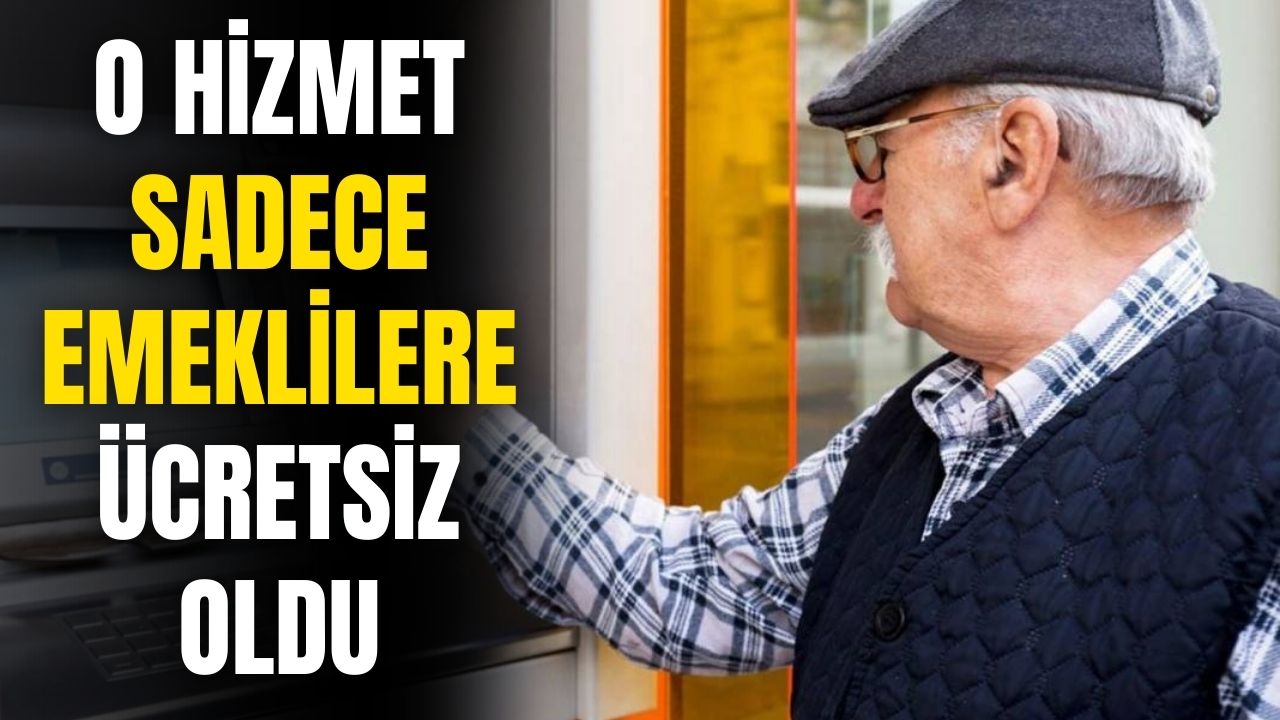 Ücretsiz hizmet resmen başladı! Emekliler için yarın başlıyor