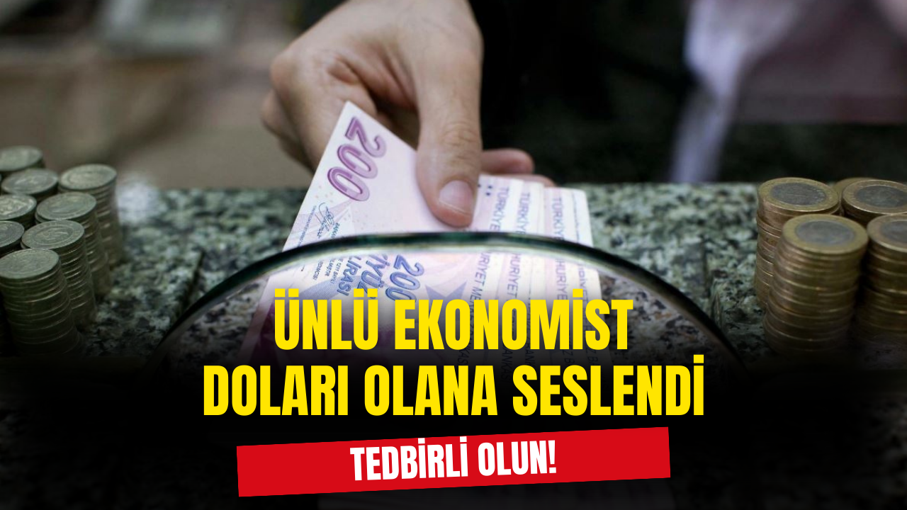 Ünlü Ekonomist Doları Olana Seslendi: ''Tedbirli Olun!''