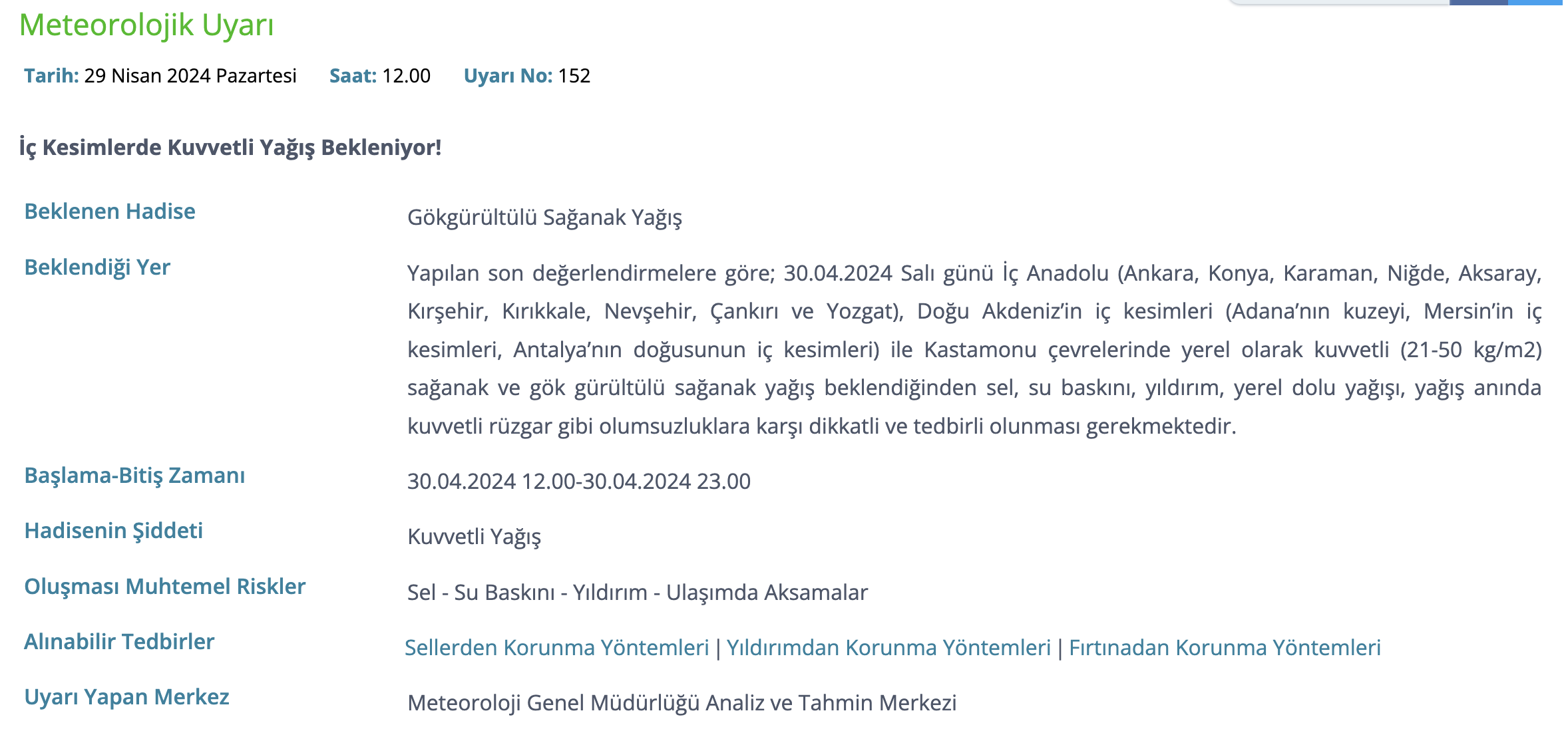 Meteoroloji açıkladı! Yarım saat önce başladı 11 saat boyunca sürecek