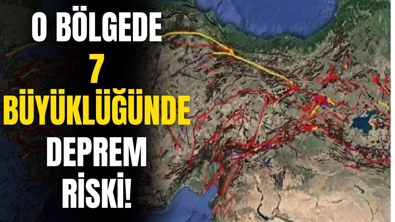 7 büyüklüğünde deprem potansiyeli olan aktif fay keşfedildi