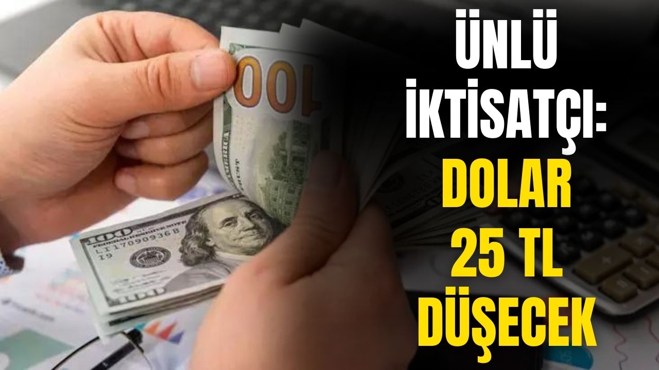 Ünlü iktisatçı doların 25 TL olacağı ihtimal ve süreyi açıkladı