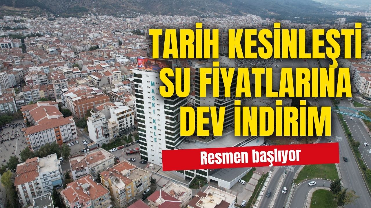 Tarih kesinleşti! Su fiyatlarına indirim yapılacak