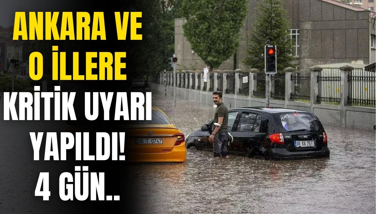 Hava tahmin uzmanı açıkladı! Ankara ve birçok ilde 4 gün boyunca yağış sürecek işte uyarılar