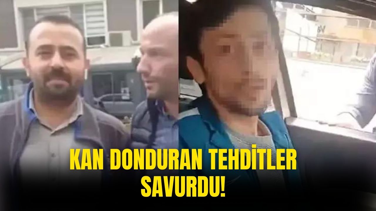 Ankara'da taksici, Martı TAG şoförünü tehdit etti!