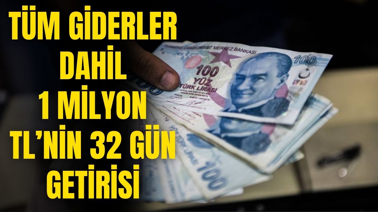 Dev kesintiler sonrası faiz oranları değişti! 1 milyon TL'nin net tüm vergiler çıkınca faiz getirisi belli oldu