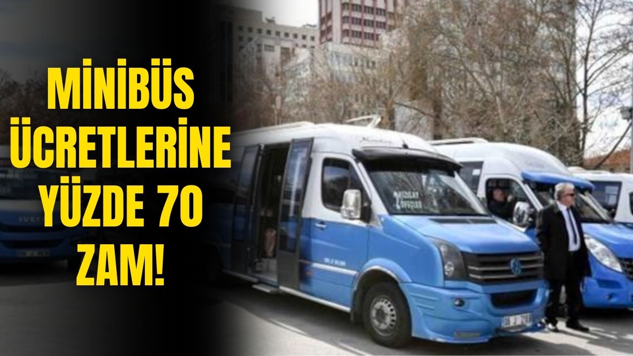 Ankara'da dolmuş fiyatlarına yüzde 70 zam gelmesi bekleniyor!