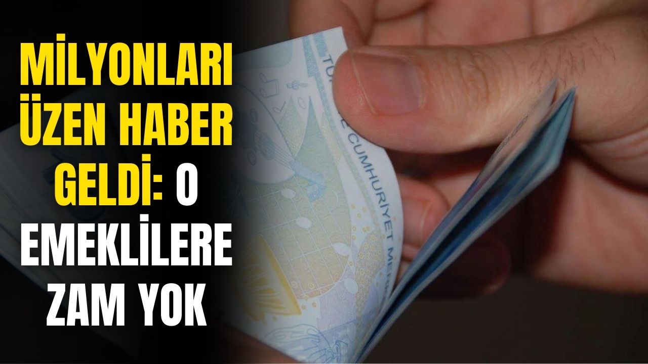 Milyonları üzen haber geldi! O emeklilere zam yok