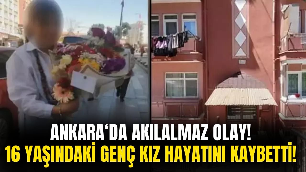 Ankara'da 15 yaşındaki çocuk ablasını sırtından bıçakladı!