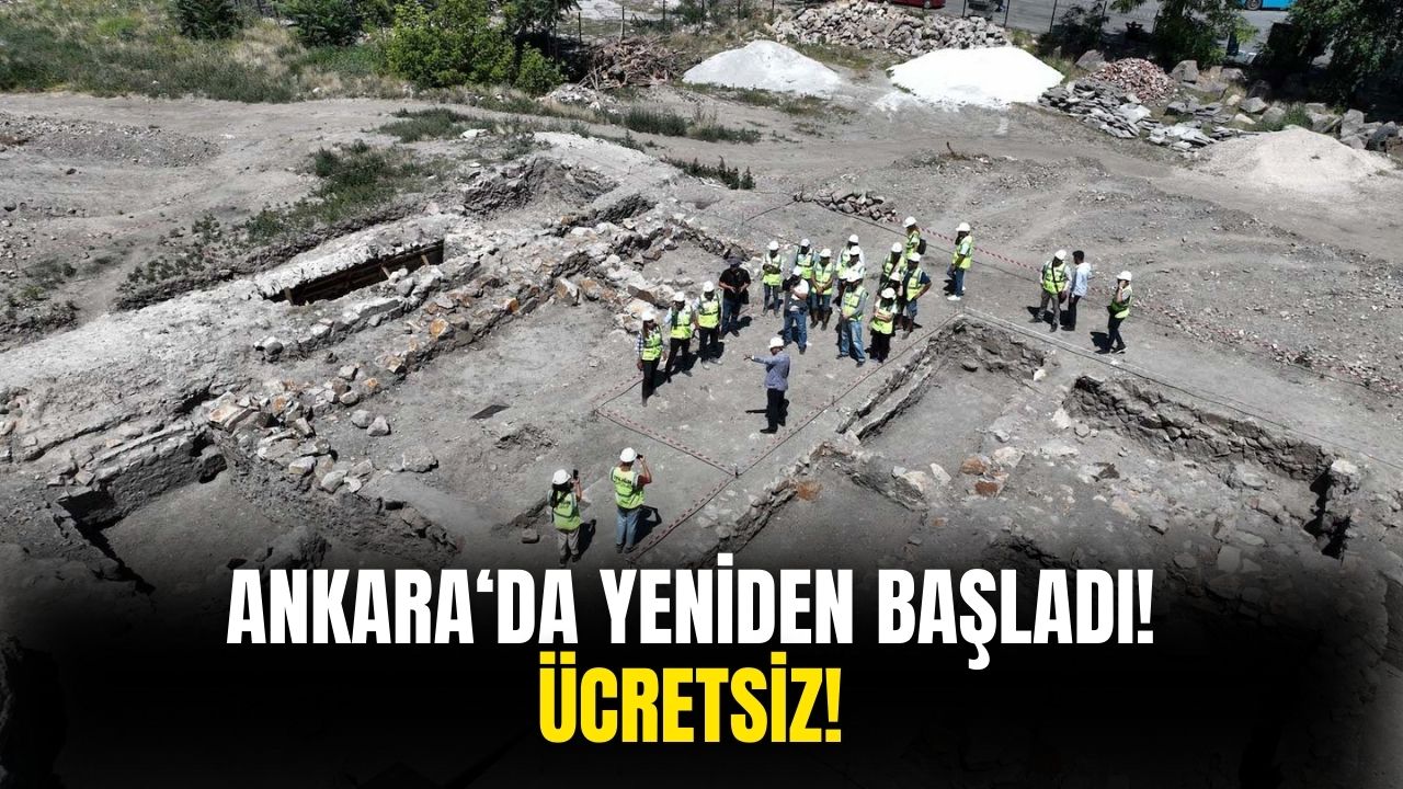 Tüm Ankaralılara ücretsiz olacak! Ziyaretler çoktan başladı hemen yetişin