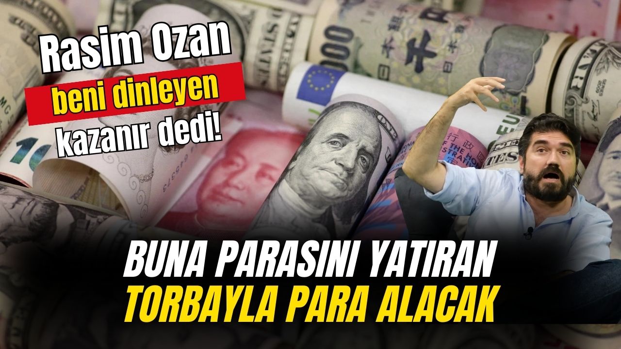 Rasim Ozan Kütahyalı ekonomide beni dinleyen kazanır dedi! Buna parasını yatıran torbayla para alacak