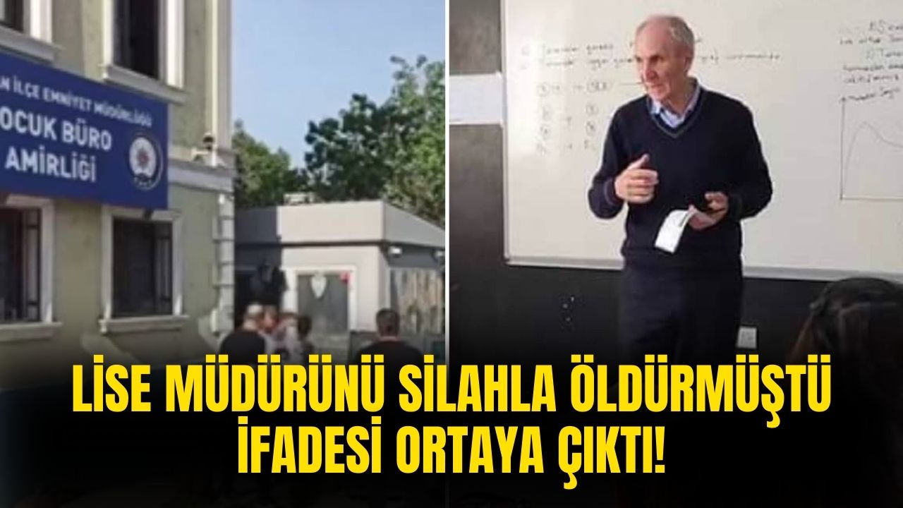 Lise müdürünü silahla vurarak öldürmüştü! O öğrenci tutuklandı