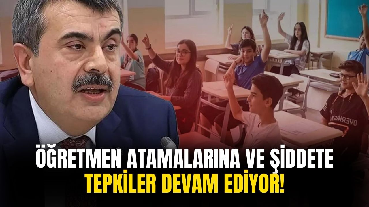 Öğretmene şiddet ve atamalar için tepki devam ediyor!