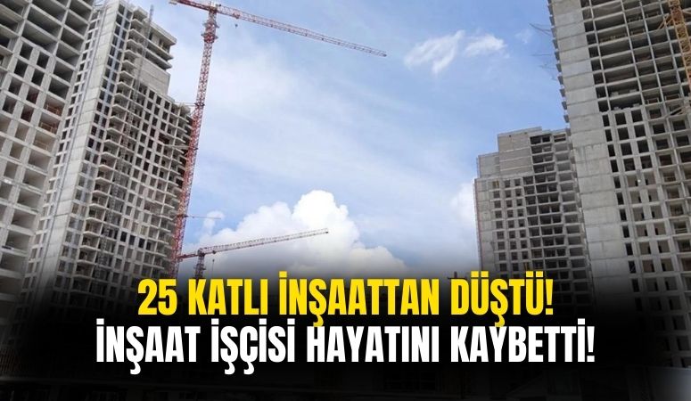 Ankara'da inşaat işçisi dengesini kaybetti! İnşaatın en üst katından düştü