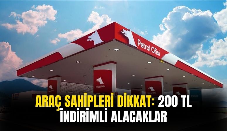 Araç sahiplerine duyuru yapıldı! 200 TL indirimli yakıt alacaklar