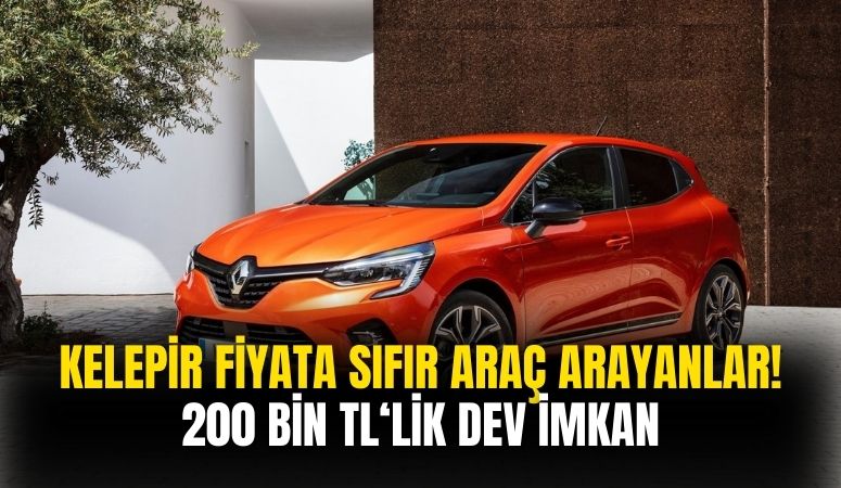 Kelepir fiyata sıfır araç arayanlar dikkat! Düşük faizli 200 bin TL kredi imkanı açıklandı