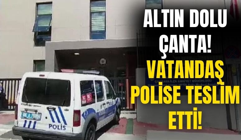 Ankara'da Metroda Bulunan Altın Dolu Çantayı Vatandaş Polise Teslim Etti!